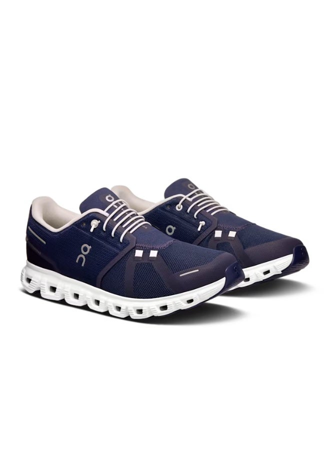 On Cloud 6 Running Shoes Midnight  White For Men - Image 5