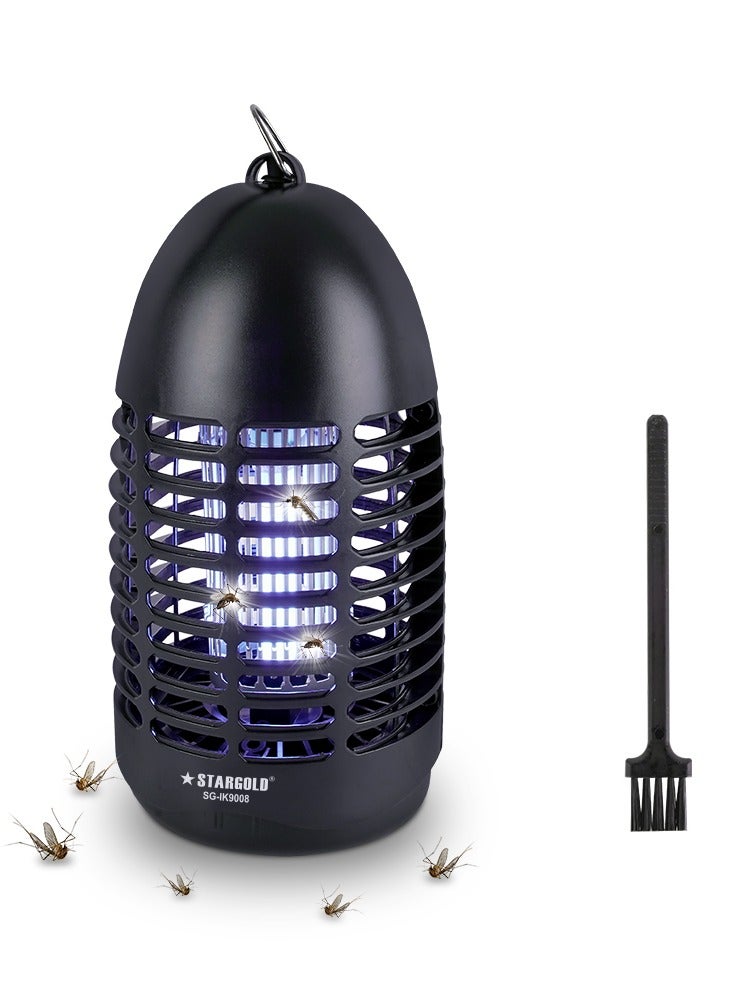 ستارجولد قاتل الحشرات بالأشعة فوق البنفسجية، قاتل البعوض 7 وات للمطعم، المكتب، المطبخ، غرفة النوم - أسود - Image 1