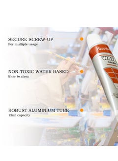 Keep Smiling 12ml 12 Color Watercolor Paint For Students And Artists Aluminum Tube Shaped Watercolor Paint  - Image 3
