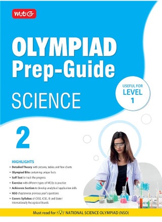 MTG Olympiad Prep-Guide Science Class 2 - Detailed Theory, Self Test with NSO Chapterwise Previous Year Question Paper For SOF 2023-24 Exam MTG Editorial Board - pzsku/Z2E51A5F75103AC35CD5BZ/45/_/1730195272/2441dd97-907c-4f2c-a89a-7998b84db90b