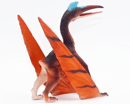 Gemini&Genius Gemini & Genius Dinosaur Toys Pterosaur Action Figures with Movable Jaw, Sculpting Flying Dinosaur Figurines, Birthday Pterodactyl Cake Topper, Family Party Gifts for Kids Age 4 Years & Up - Image 4