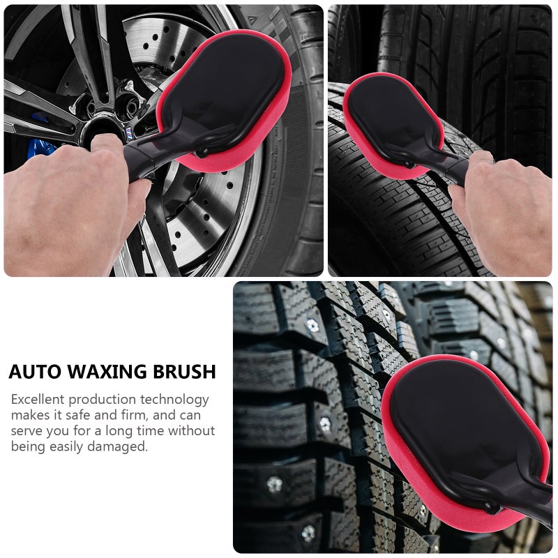 2pcs Practical Car Wheel Polishing Replaceable Sponge Cleaning - Image 3