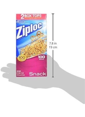 Ziploc Ziploc Snack Bags Value Pack 100pack  - Image 3
