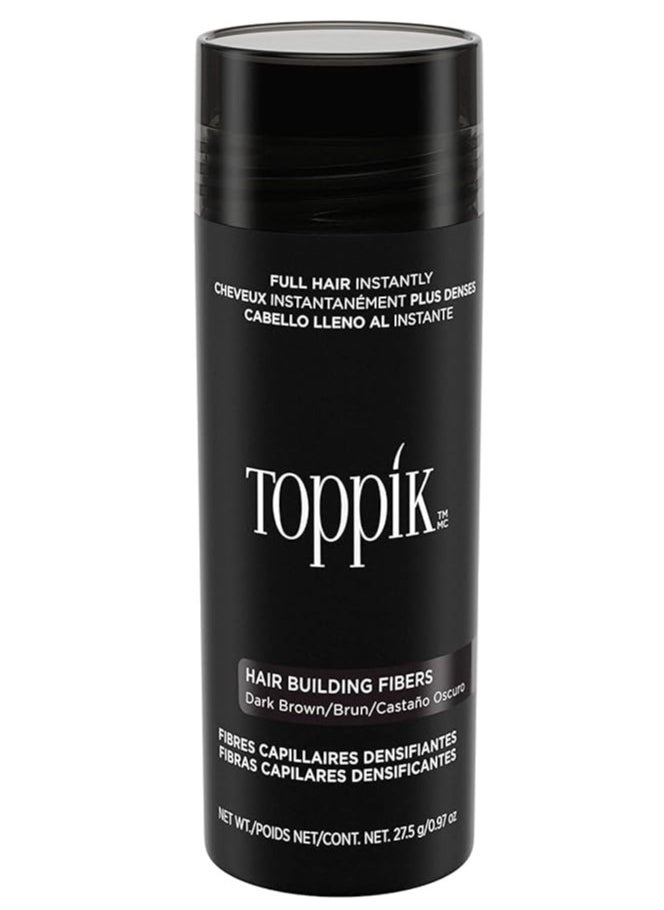 Toppik - Hair Building Fibers Dark Brown Color - Image 1