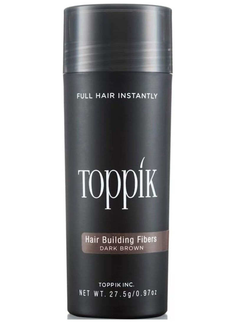 Toppik Hair Building Fibers Dark Brown Color - Image 1