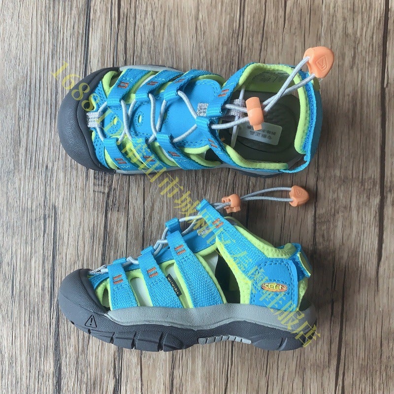 High Version Cohen Keen Children'S Shoes Boys And Girls Hiking Shoes Outdoor Sports Sandals Velcro Wading Shoes - Image 5