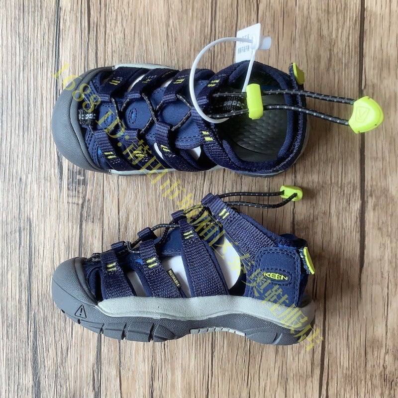 High Version Cohen Keen Children'S Shoes Boys And Girls Hiking Shoes Outdoor Sports Sandals Velcro Wading Shoes - Image 3