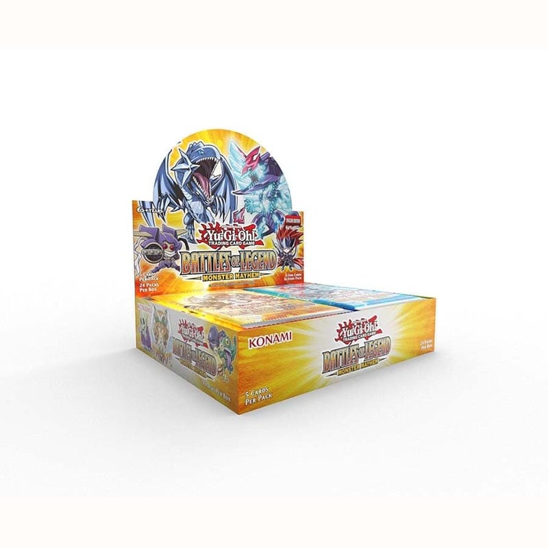 Yu-Gi-Oh Monster Mayhem Booster Box: Yu-Gi-Oh! Battles of Legend by KONAMI - Image 4
