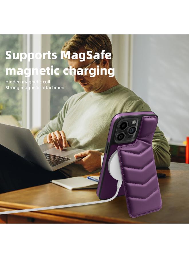 اس-توب جراب لهاتف iPhone 15 Pro مزود بغطاء للغطاء وحقيبة للبطاقات وحافظة MagSafe للهاتف - Image 2