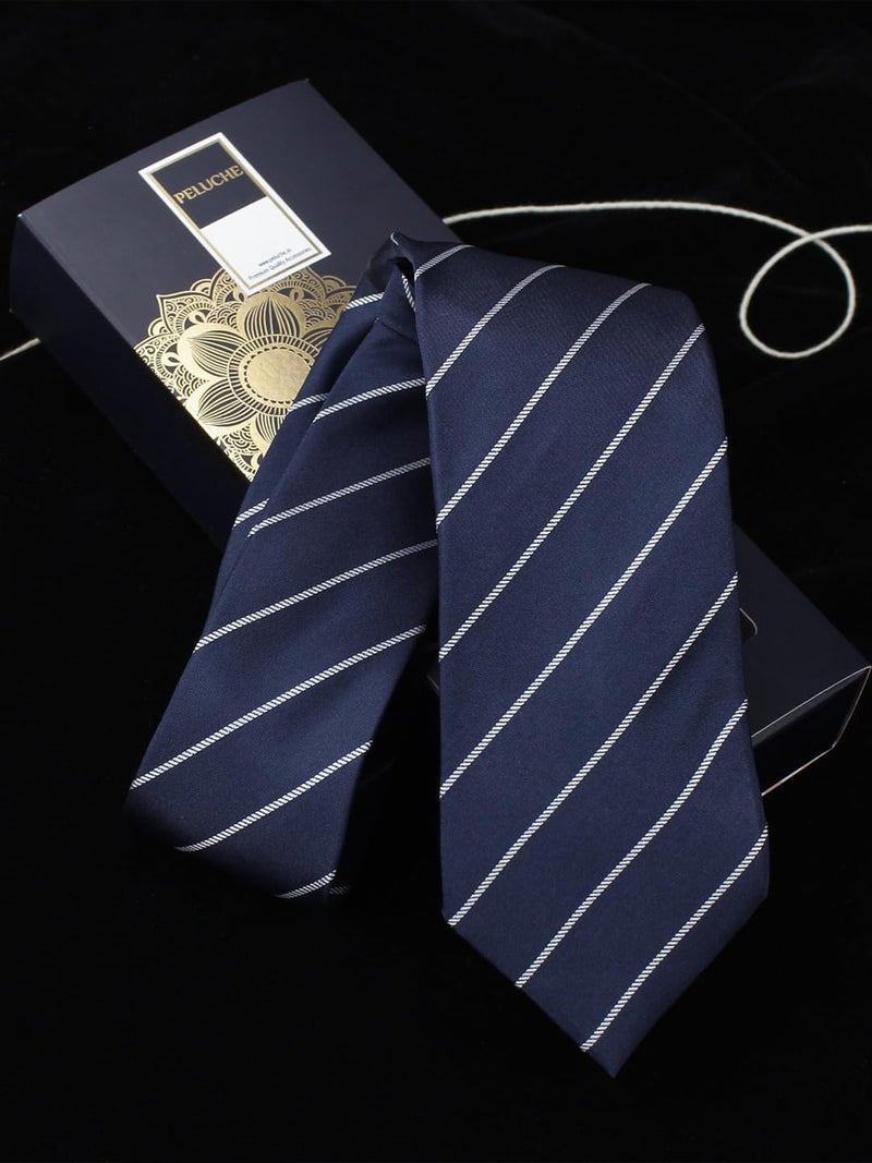 Peluche Eloquent Stripes Necktie For Men - Image 2