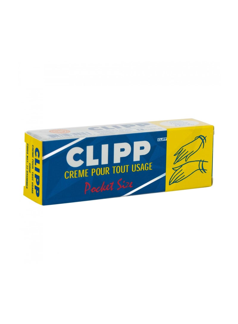 CLIPP Clipp Hand and Body Cream Lotion and Nail Care Travel Pocket Purse Size 22g - Image 1