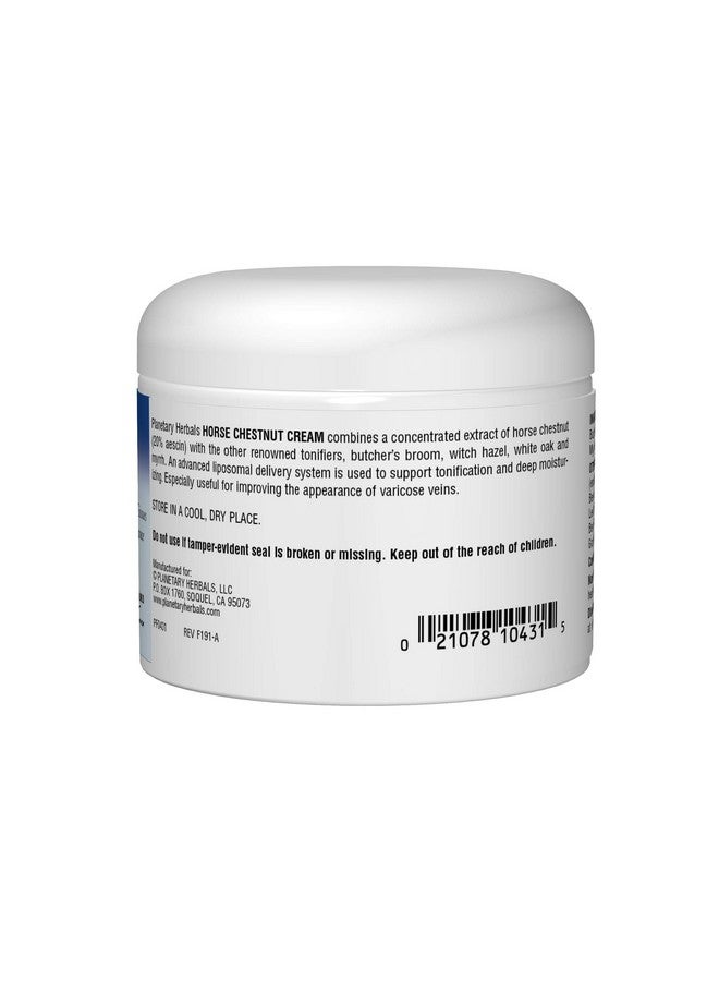 Planetary Herbals Horse Chestnut Cream - Tonifier for Tissues and Vein Appearance - 2 oz - Image 3