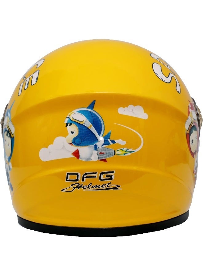 DFG Children's Full Face Safety Helmet - Space Design  - Image 4