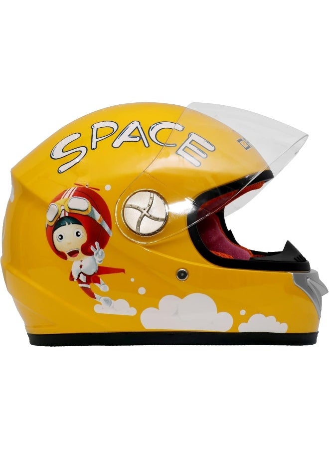 DFG Children's Full Face Safety Helmet - Space Design  - Image 1