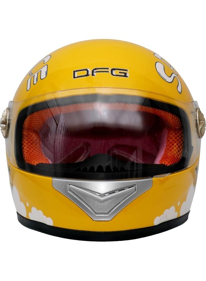 DFG Children's Full Face Safety Helmet - Space Design  - Image 3