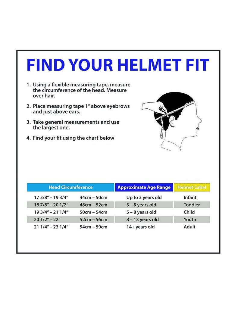 DFG - Protective Kids Helmet with Scratch-Resistant Outer Visor, 1 PC - Image 1