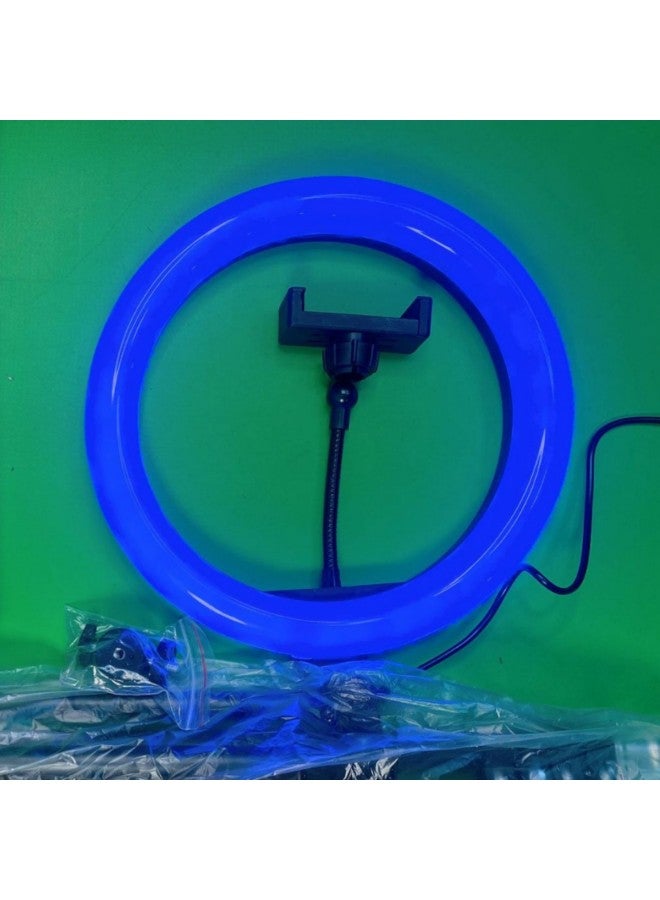 general Explosions MJ26 26cm Rgb Ring Light 10inch Desktop Live Light Product Shooting-Specifications:Mj26 Rgb+ 2.1m Bracket - Image 5