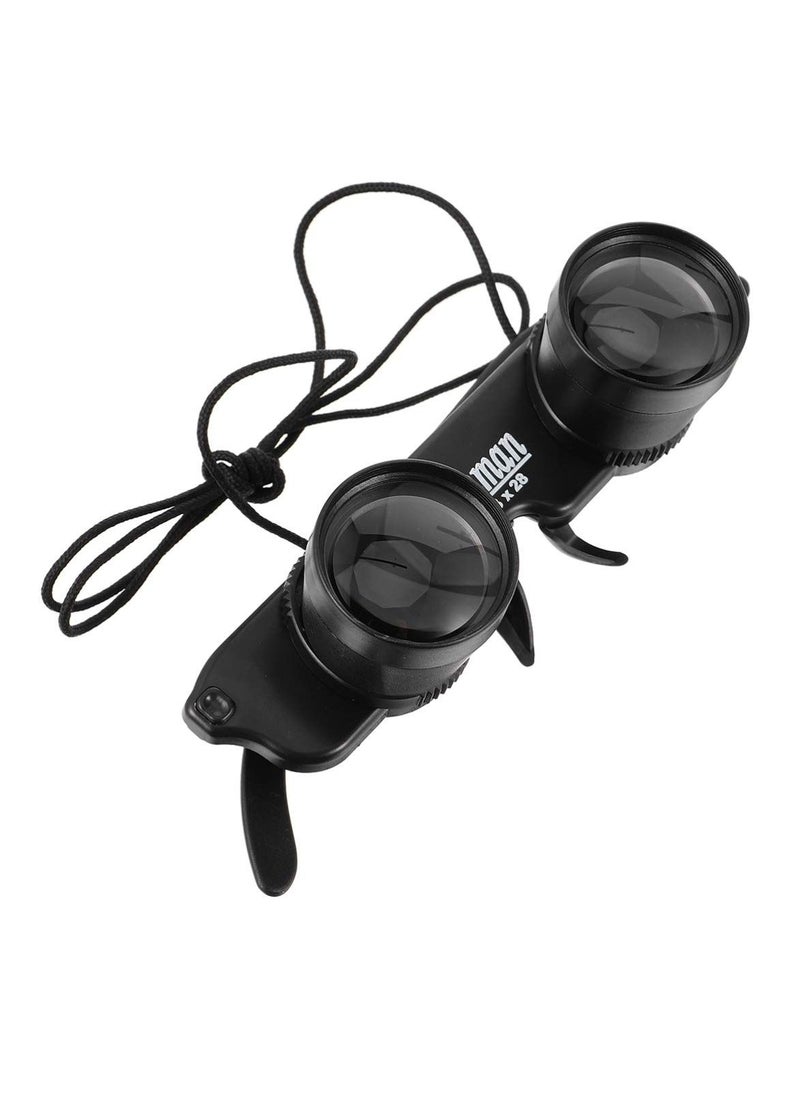 Excefore - Professional Hands-Free Binocular Glasses, 3 x 28 Binocular, for Fishing, Bird Watching, Travel, Sightseeing, Outdoor Sports, Concerts, Opera, TV, Hands-Free Opera Glasses for Adults Kids - Image 1