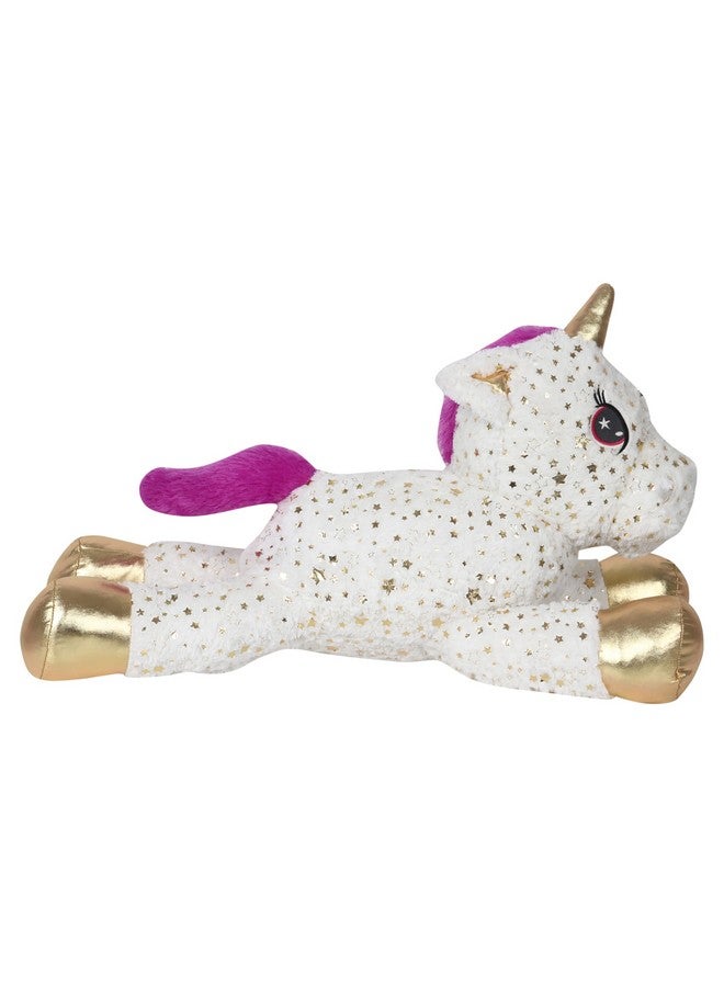 ويبي لعبة حيوان يونيكورن مضحكة من ويبي للأطفال (ذهبية) - Image 3