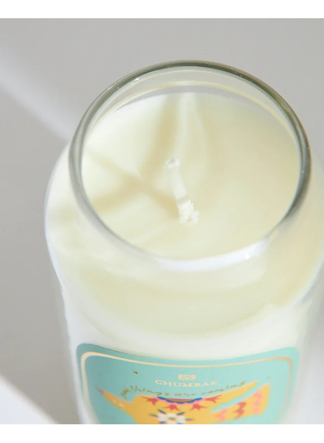 Chumbak Coconut Vanilla Soy Wax Candle