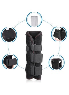 RATSAW Adjustable Wrist Support Brace for Carpal Tunnel Fits Both Hands with Aluminum Splint Helps Relieve Tendinitis Arthritis Sprain Athletic Pain  - Image 4