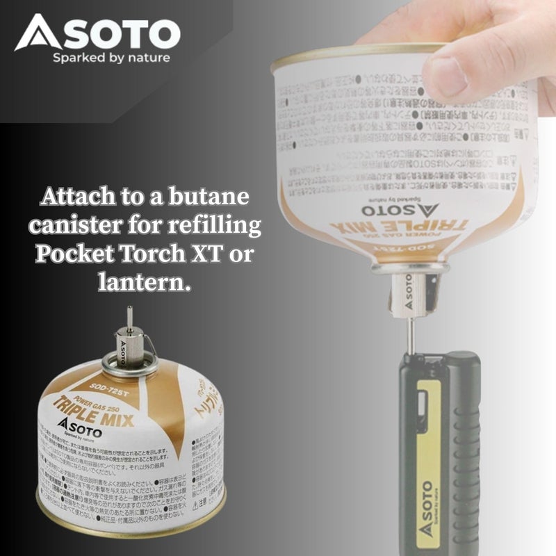 SOTO Accessory Maker Filling Adaptor for Butane Canisters - Image 5
