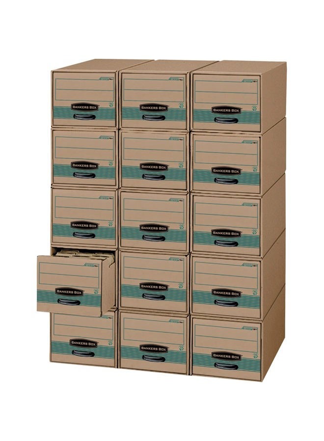Fellowes Bankers Box Stor/Drawer Steel Plus 100% Recycled Storage Drawers, Letter, 6 Pack (1231101) - Image 3