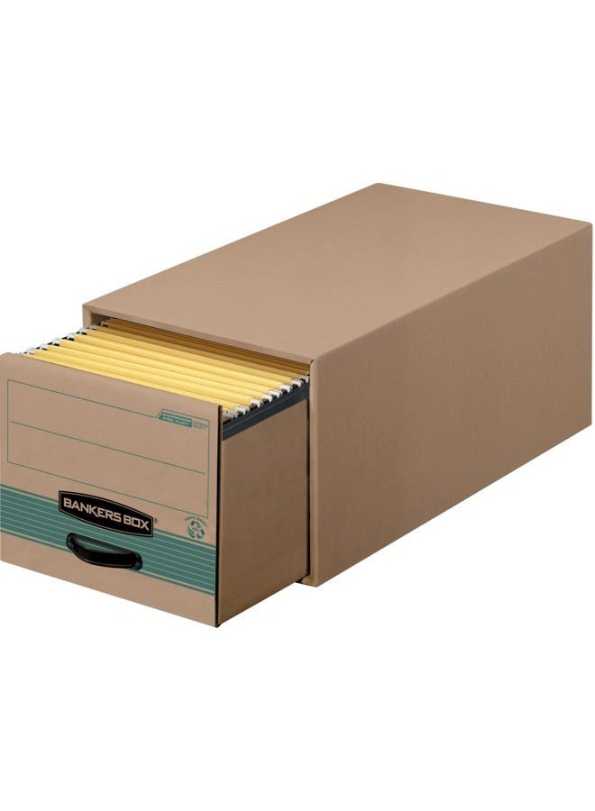 Fellowes Bankers Box Stor/Drawer Steel Plus 100% Recycled Storage Drawers, Letter, 6 Pack (1231101) - Image 4