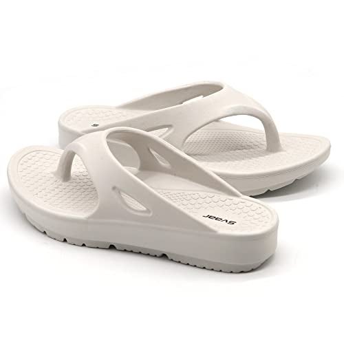 SVAAR Relaxed Slippers for Men || Comfortable Indoor Outdoor Fashionable Slippers for Boys Off White - Image 4