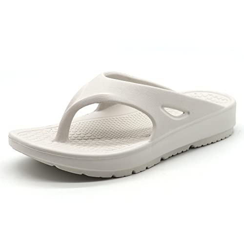 SVAAR Relaxed Slippers for Men || Comfortable Indoor Outdoor Fashionable Slippers for Boys Off White - Image 2