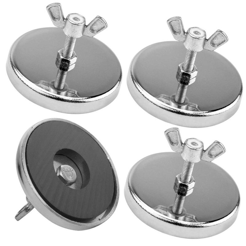 VULCAN Heavy Duty Magnet for Wire Loop Flags 4 Pack - Image 2