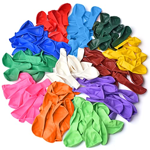 Tamodan Thickened balloons 120 PCS Balloons Assorted Colors Latex Balloons for Kids Birthday Party Exquisite Rainbow Balloon 12 Inches 13 Kinds of Rianbow Colorful Party Balloons Decorations - Image 1