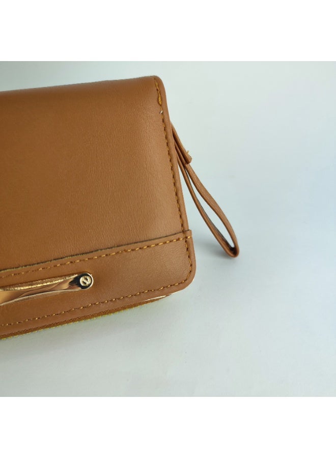 Luxury Women’s Leather Wallet with Soft Texture and Inner Compartments for Organizing Your Essentials - Image 3