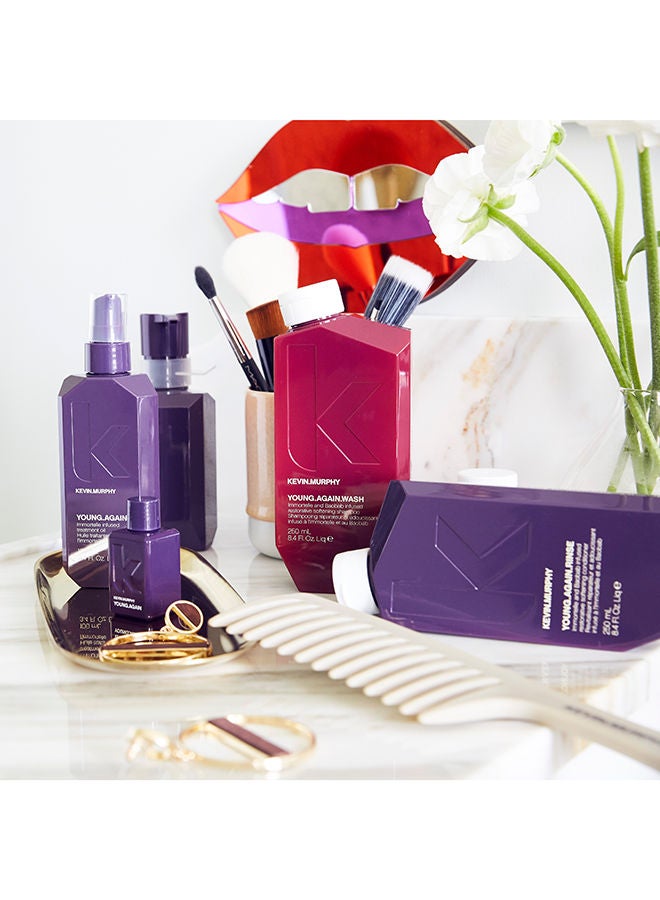 KEVIN.MURPHY Young Again Wash Shampoo For Dry And Damaged Hair Red/White 250ml - Image 4