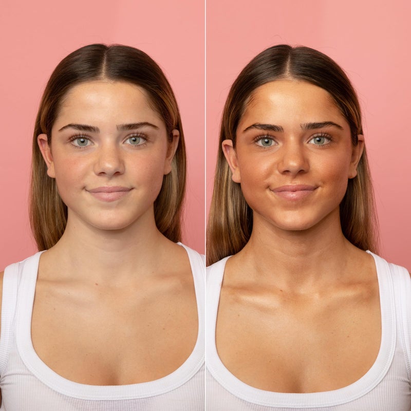 MCoBeauty قطرات برونزية سوبر جلو من إم كو بيوتي، توهج مشمس لبشرة رطبة ومتألقة، مستحضرات تجميل نباتية وخالية من القسوة - Image 5