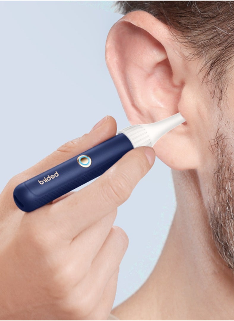 Bebird - BEBIRD Earsight Plus Ear Wax Removal Tool Camera & Light, Visual Earwax Cleaner with Cleaning Kit As Spade/Spoon/Picker/Tweezers Clean Ears for Family, Ear-Scope Wireless WiFi Connect (Dark Blue) - Image 1