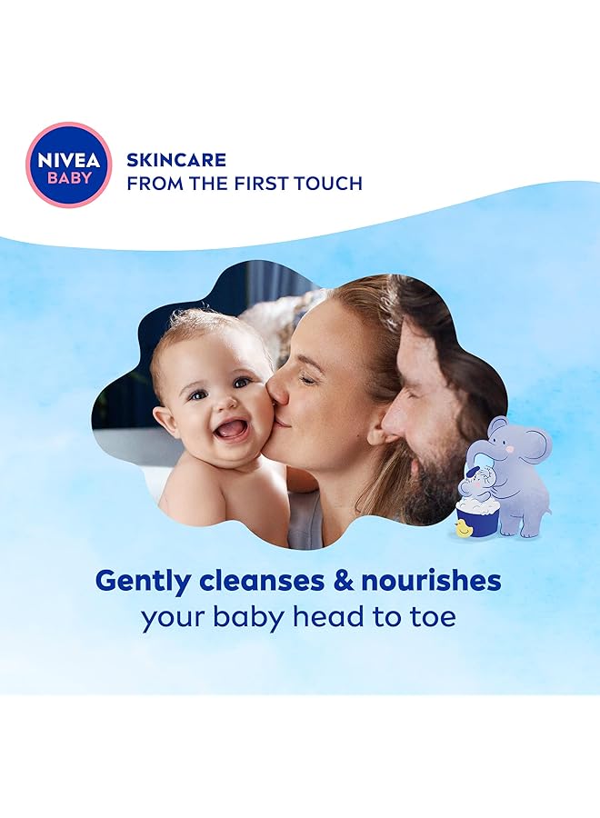 Nivea Baby Bath Shampoo Head To Toe Calendula Extract 200Ml - Image 3