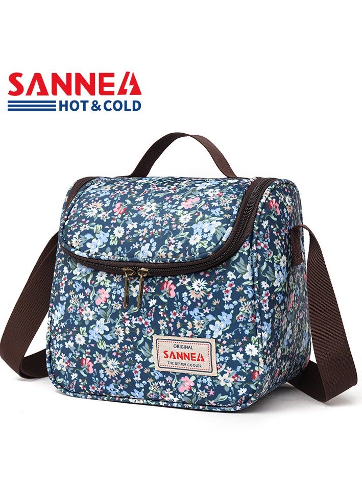 سان حقيبة الغداء المعزولة المطبوعة اليدوية - Image 1