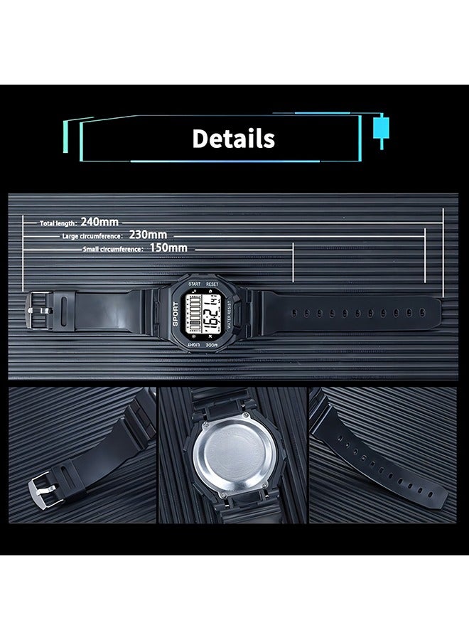 Kids Multifunction Sports Water Resistant Digital Watch Multicolour - Image 5