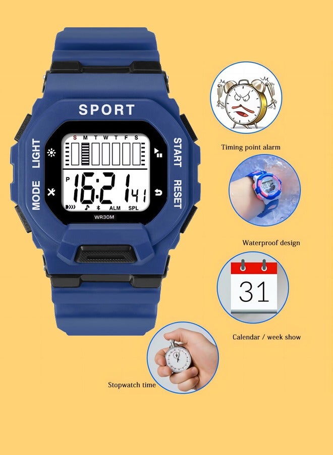 Kids Multifunction Sports Water Resistant Digital Watch Multicolour - Image 2