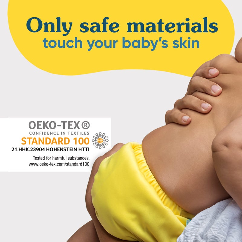 Charlie Banana Baby Super Absorbent Deluxe Reusable and Washable Fleece Inserts for Cloth Diapers, One Size, 3 Pack - Image 5