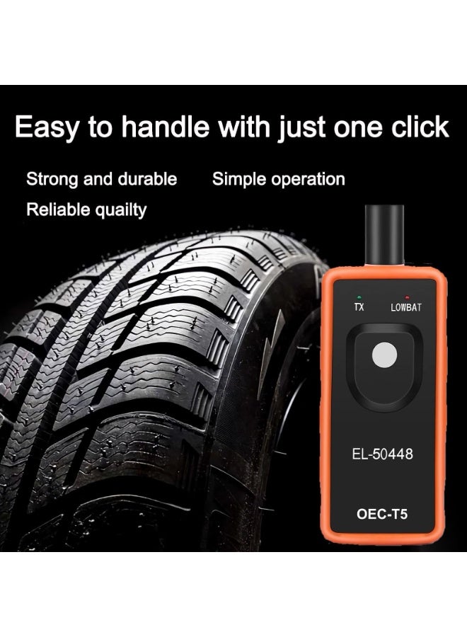SANMUGEED TPMS Relearn Tool, Tire Pressure Monitor System Sensor Activation Programming Tool,tpms Programming Tool, OEC-T5, 2025 Edition, Car Accessories - Image 5