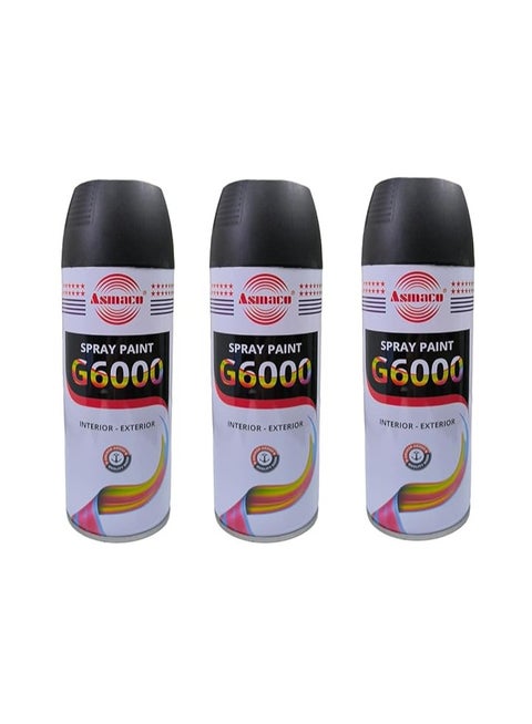 spray paint black - 400 ml"