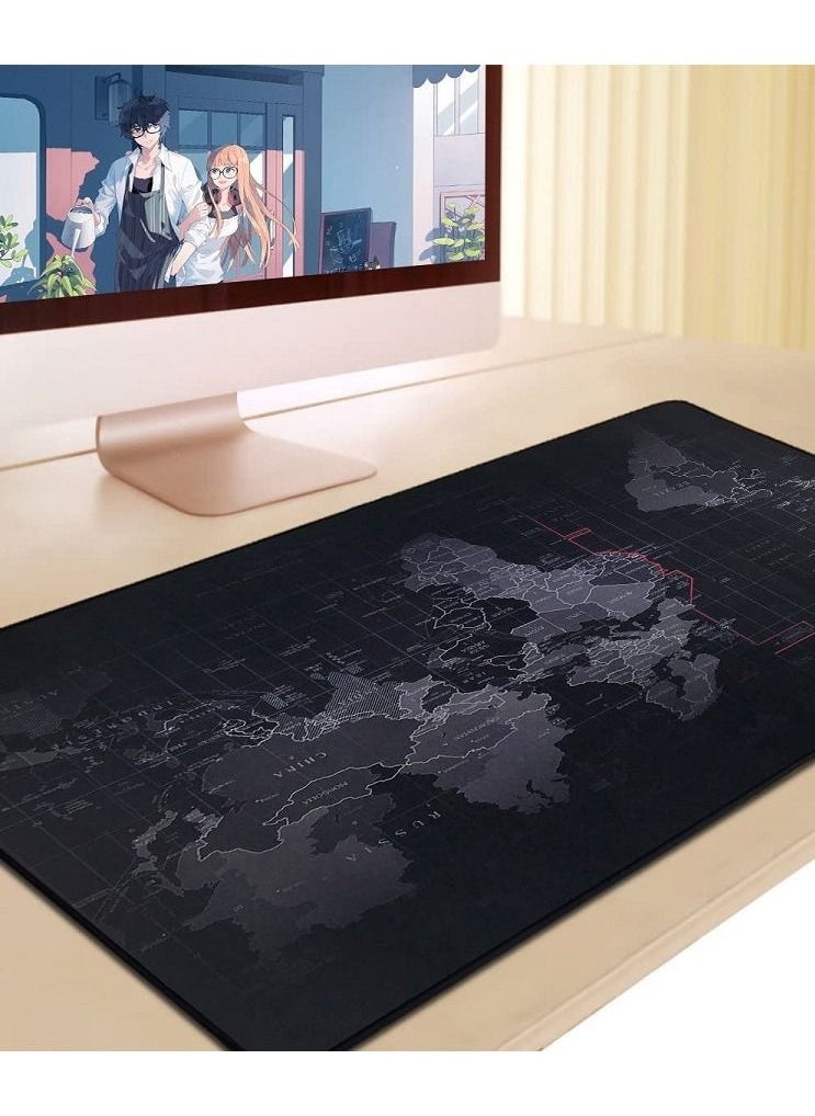 Gaming Mouse Pad World Map Design Keyboard Laptop Computer PC Gamers Pad Large Rubber Waterproof Non-Slip Home Office Desk Mat - pzsku/Z2E53D5EEF9EF1FDD0A70Z/45/_/1647935332/5299e32e-7f89-4a4f-8e6a-fcacbd77f00b