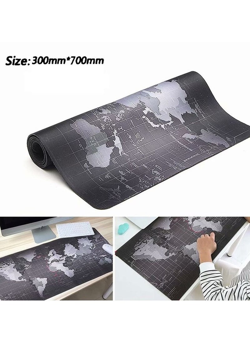 Gaming Mouse Pad World Map Design Keyboard Laptop Computer PC Gamers Pad Large Rubber Waterproof Non-Slip Home Office Desk Mat - pzsku/Z2E53D5EEF9EF1FDD0A70Z/45/_/1647935332/7a4bf8e3-eddf-42ed-ac80-13679b0c4fc6