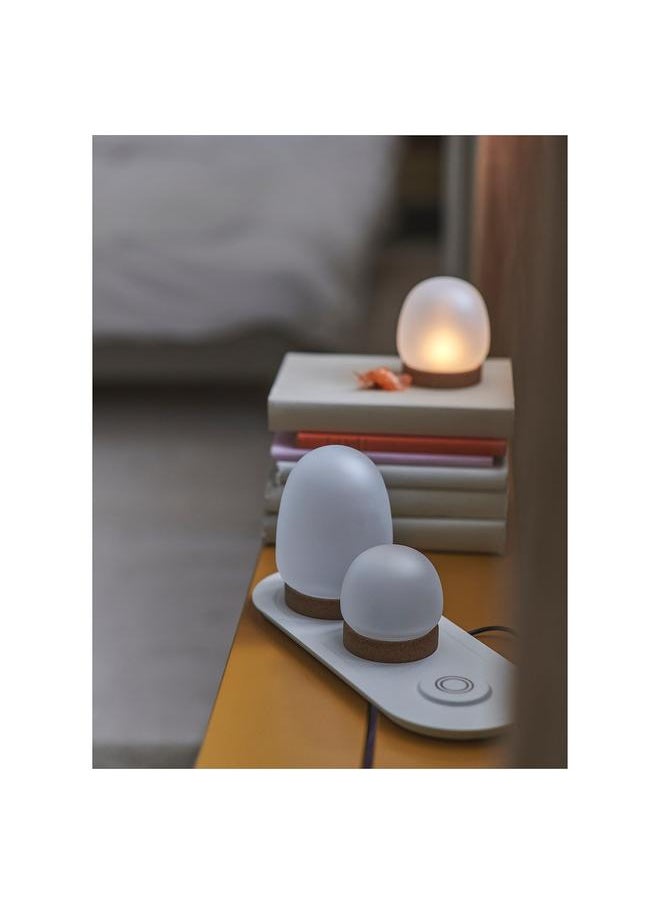 إيروريكس مجموعة إضاءة ديكورية LED مكونة من 4 قطع، مع صينية شحن  - Image 3