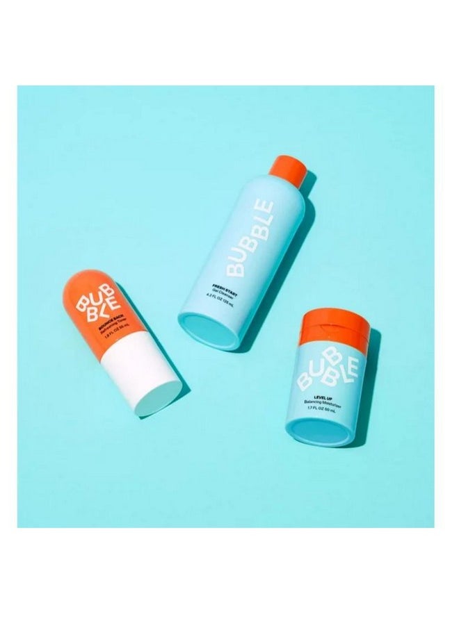 Bubble - Skincare 3Step Balancing Bundle For Normal To Oily & Combo Skin Set Of 3 - Image 1