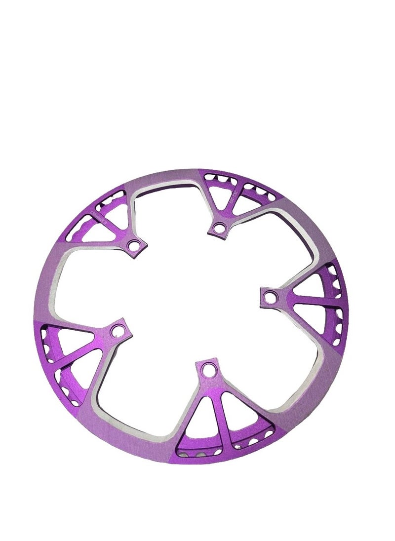 Litepro Chainring 60T Purple 130Bcd Folding Bike  - Image 1