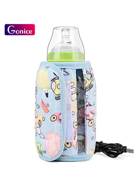 USB Baby Milk Bottle Heater Water Warmer,Travel Stroller Insulated Bag Nursing Bottle Heater,Travel Cup Warmer Infant Feeding,Portable Baby Bottle Warmer for Travel Camping