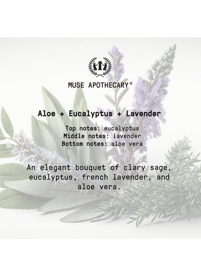 ميوس ابيثيكاري طقوس غرفة Muse Apothecary - رذاذ غرفة عطري ومريح، 4 أونصة، غني بالزيوت العطرية الطبيعية - الصبار + الأوكالبتوس + اللافندر  - Image 2